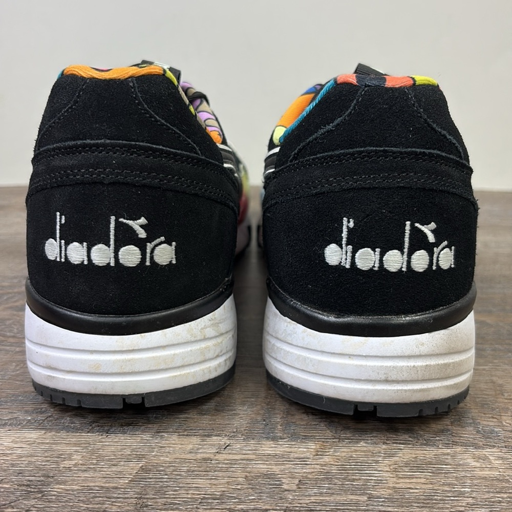 Diadora N9000 Autism Awareness Multicolor Sneakers Black Men’s Size 12 - Picture 3 of 8